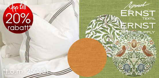 V33 Veckans Kampanj Ernst Textil & Hotell